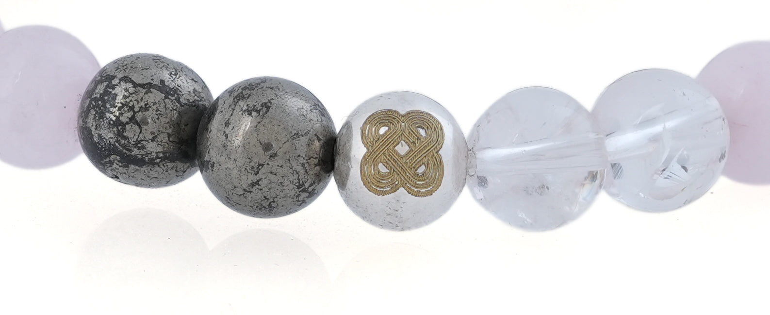 Manifest Love Trio (Pyrite • Clear Quartz • Rose Quartz)