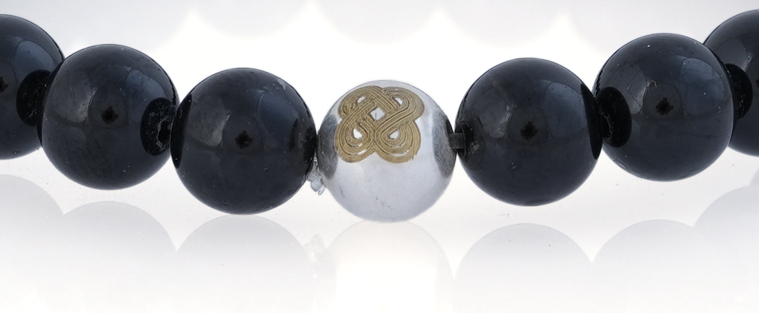 Obsidian Shadow Healer Bracelet