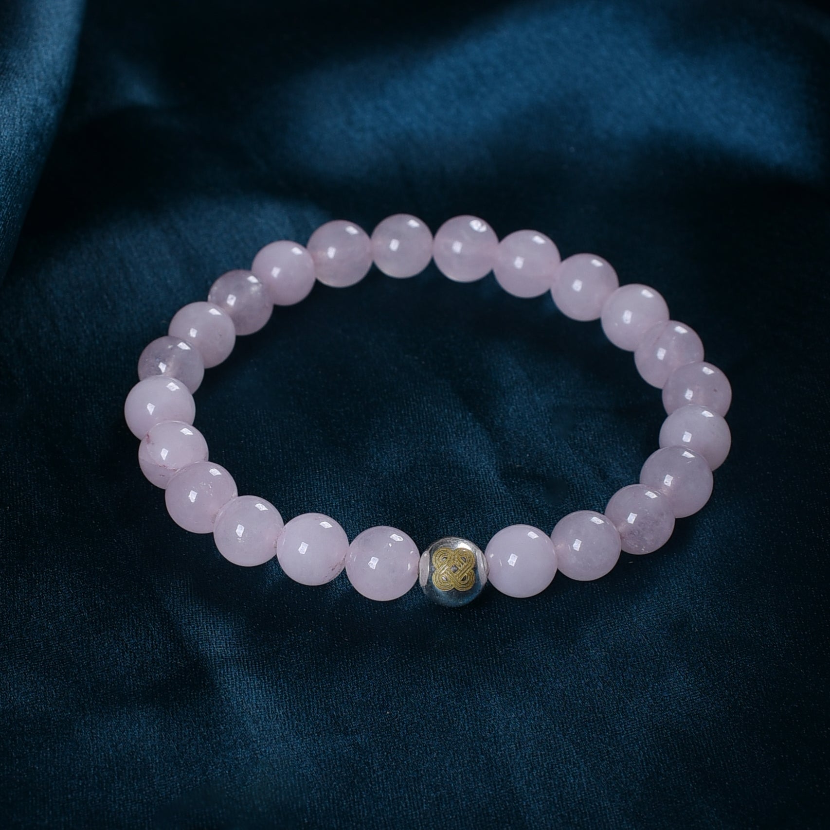 Rose Quartz Heart Opener Bracelet