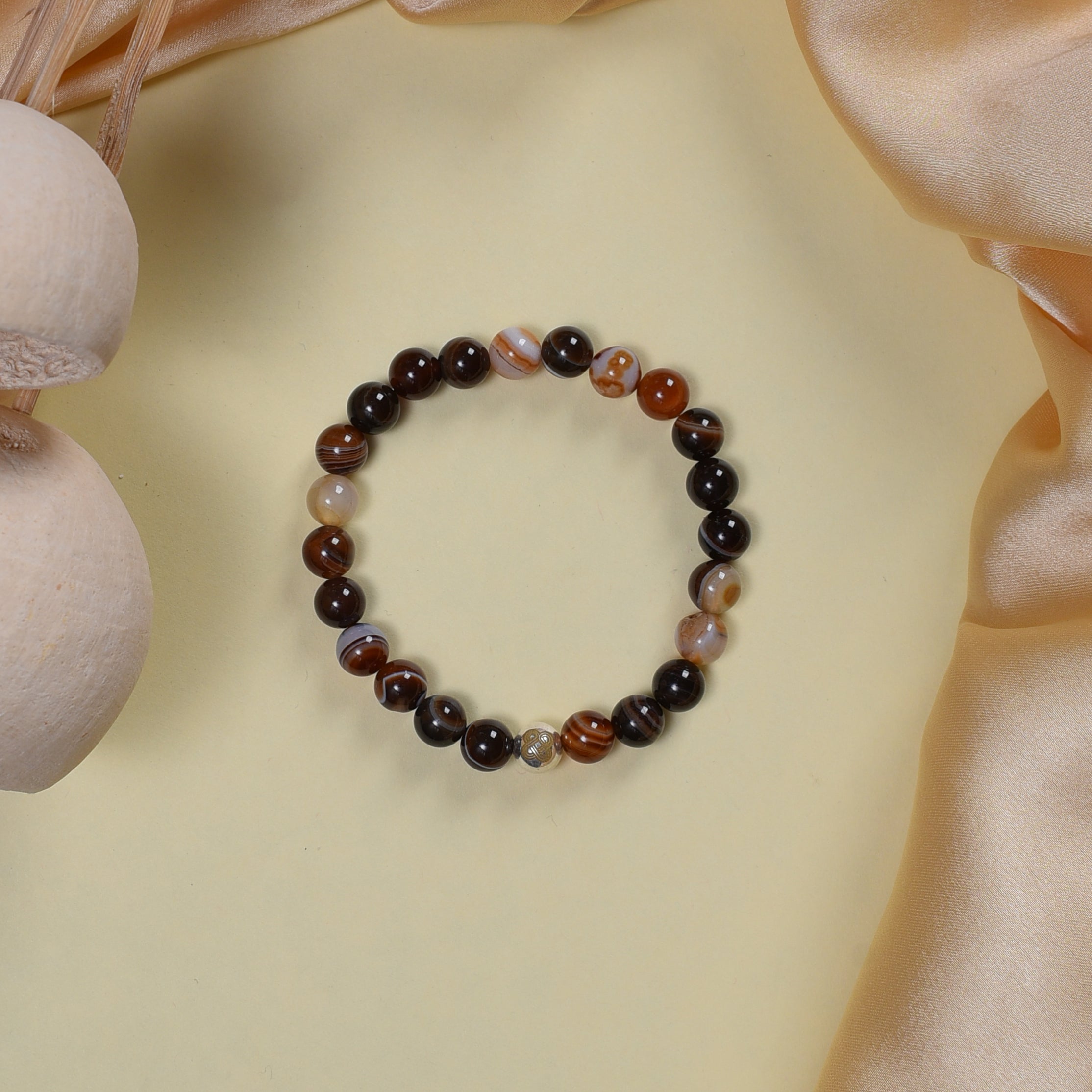 Sulemani Hakik (Black Agate) Grounding Bracelet