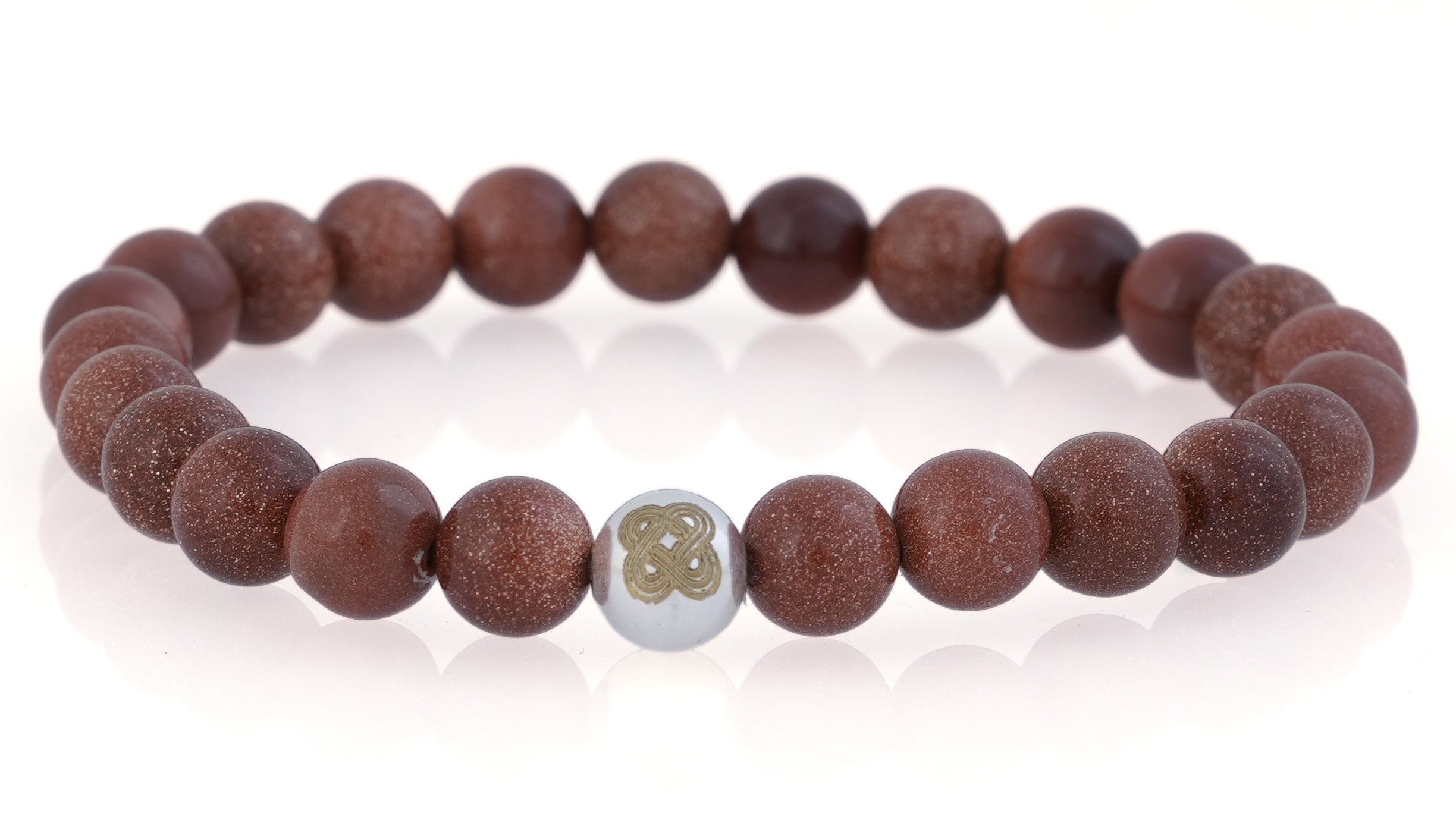 Brown Sun Sitara (Goldstone) Grounding Bracelet