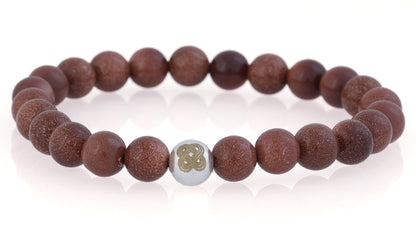 Brown Sun Sitara (Goldstone) Grounding Bracelet