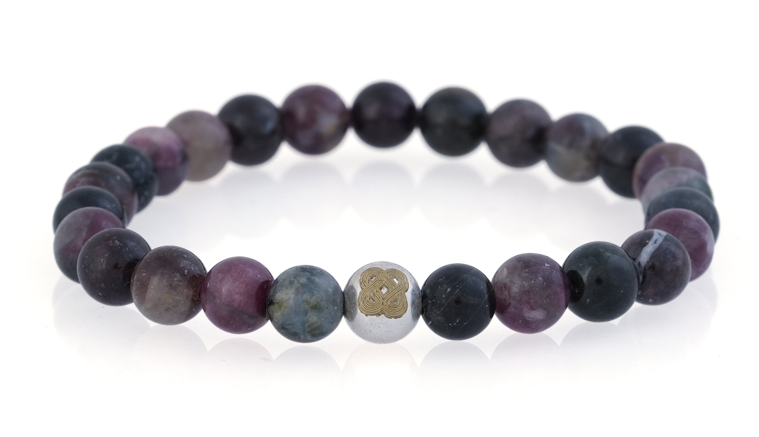 Watermelon Tourmaline Harmony Bracelet