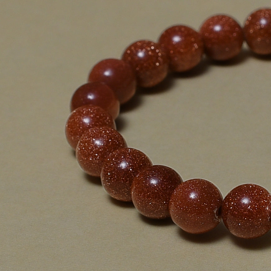 Brown Sun Sitara (Goldstone) Grounding Bracelet