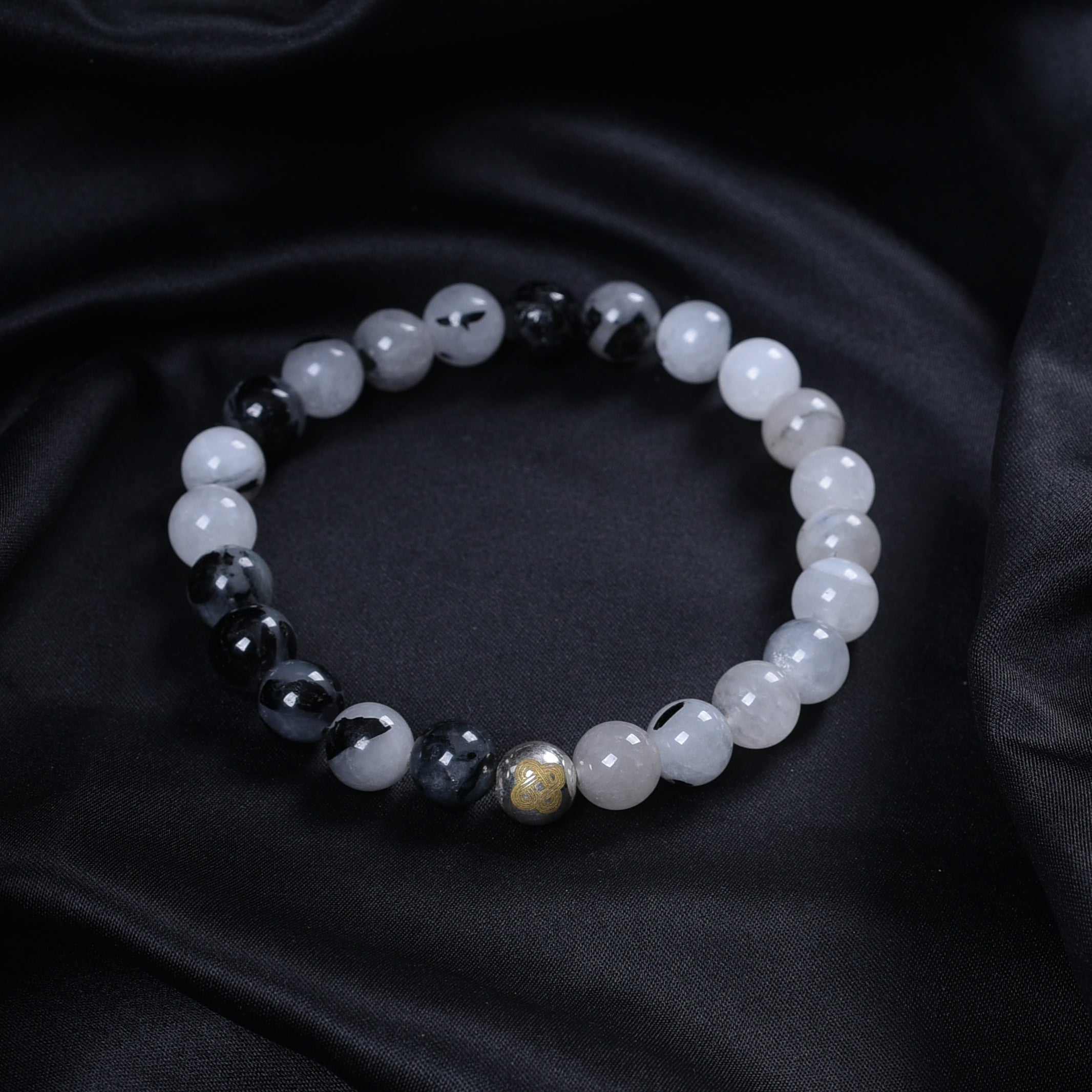 Black Rutilated Quartz Power Bracelet