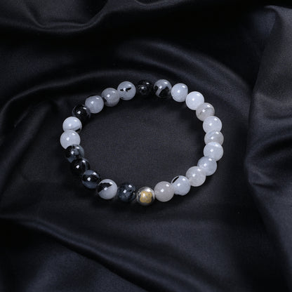 Black Rutilated Quartz Power Bracelet