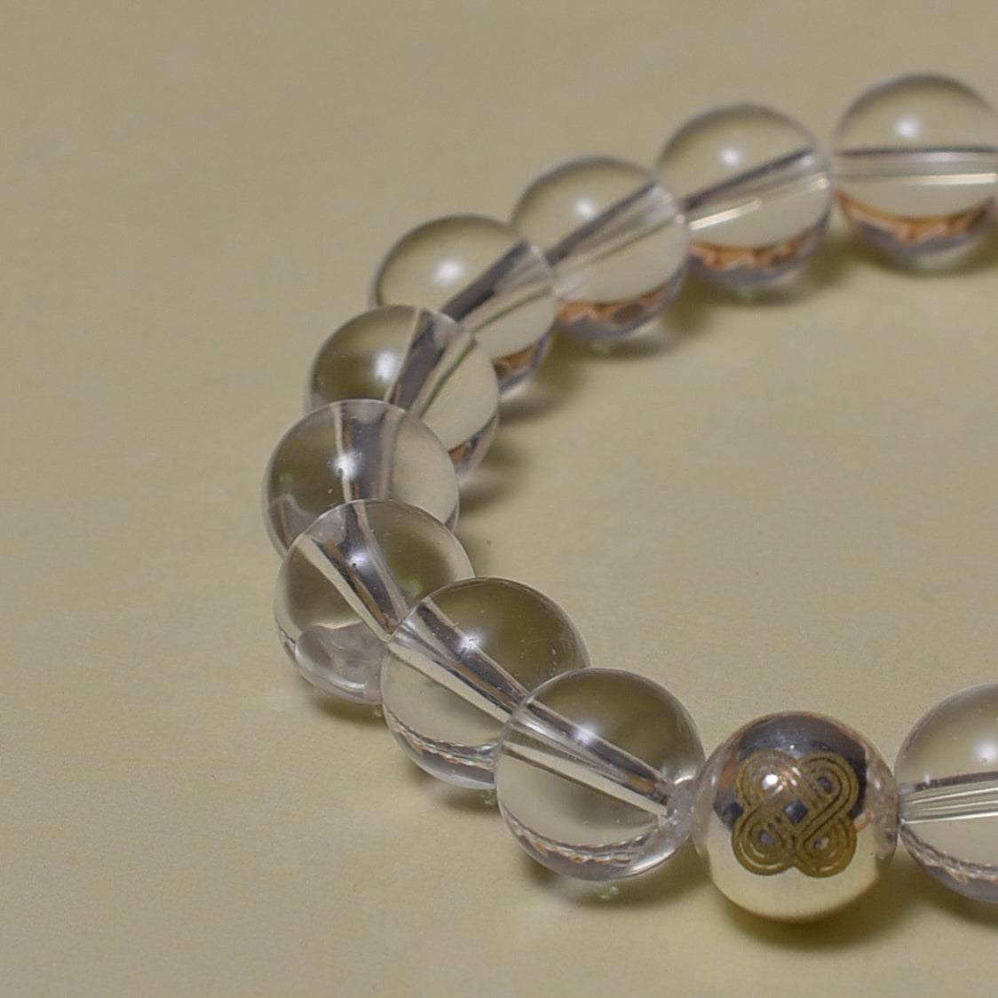 CLEAR QUARTZ BRACELET