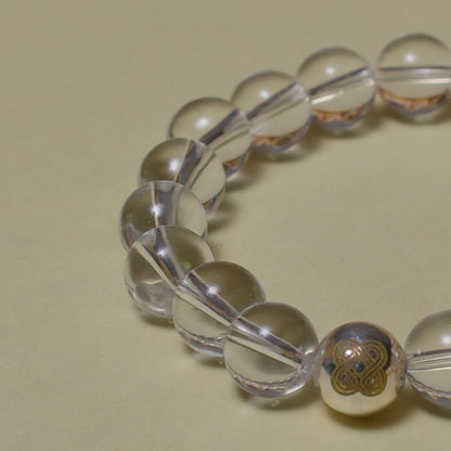 CLEAR QUARTZ BRACELET