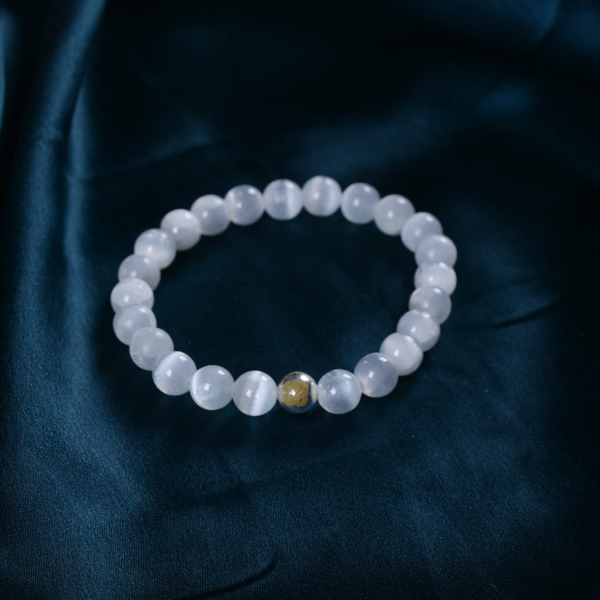 Selenite Serene Purity Bracelet