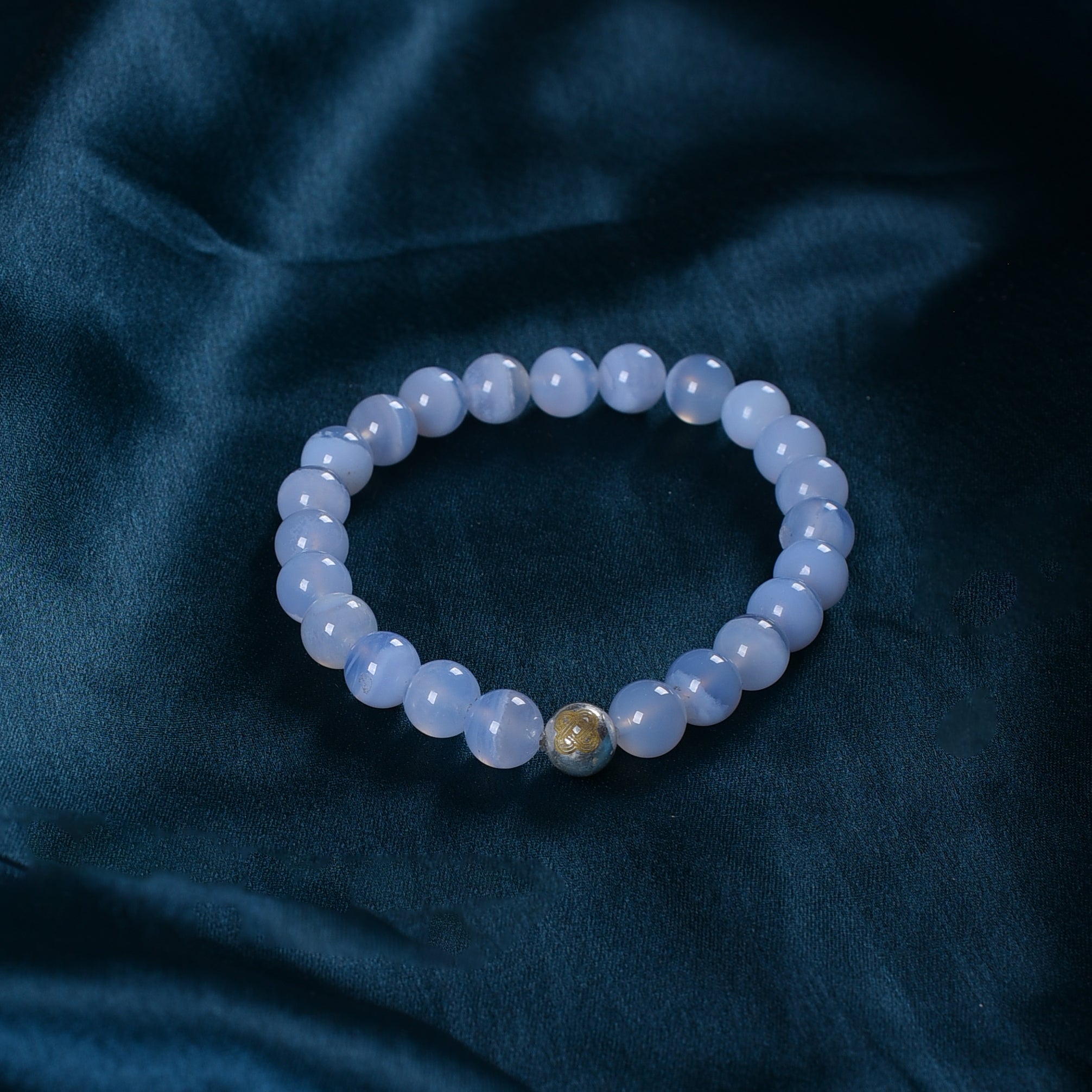 Blue Lace Agate Calm Bracelet