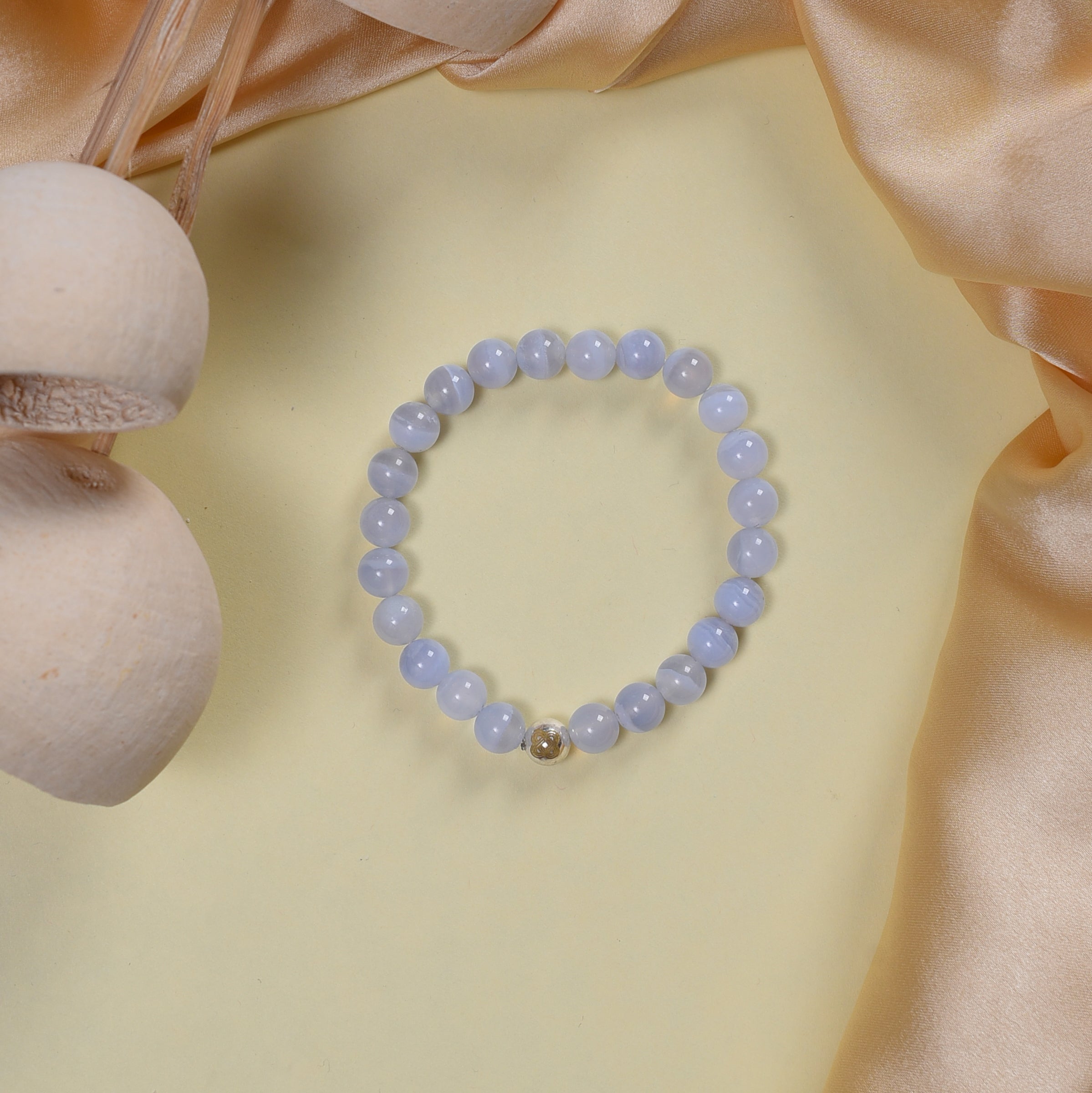 Blue Lace Agate Calm Bracelet