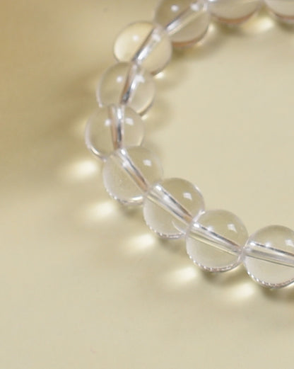 CLEAR QUARTZ BRACELET