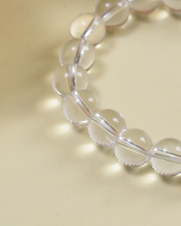 CLEAR QUARTZ BRACELET