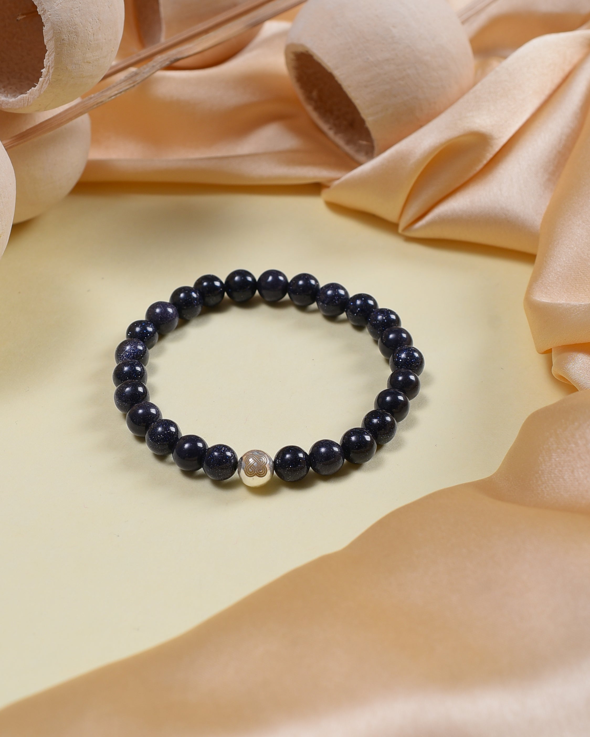 Purple Sun Sitara (Goldstone) Intuition Bracelet