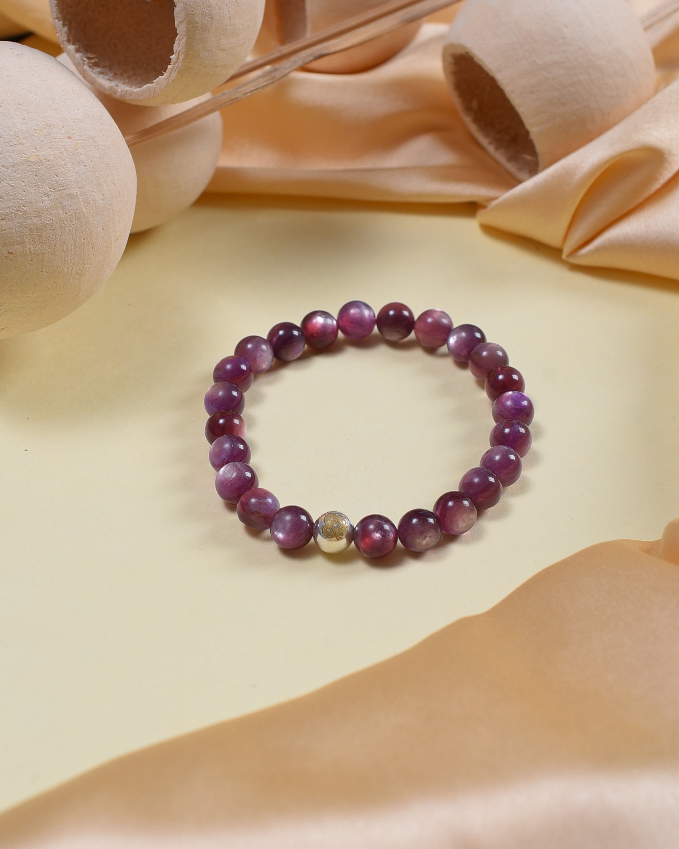 LEPIDOLITE BRACELET